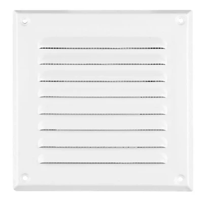 Image of METAL Air Vent Grille Cover 250x250mm (10x10&quot;) WHITE Ventilation