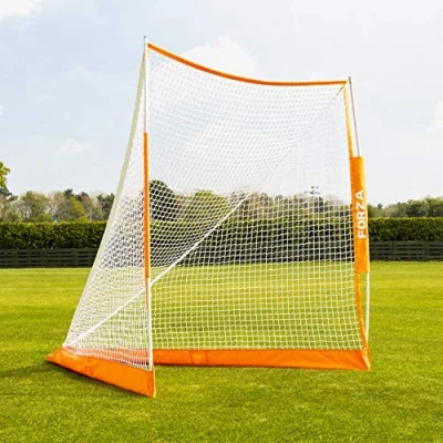Image of FORZA ProFlex Pop Up Lacrosse Goal [6ft x 6ft] Carry Bag &amp; Ground Pegs Included