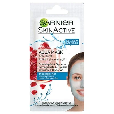 Image of Garnier Skinactive Anti Thirst Water Mask.