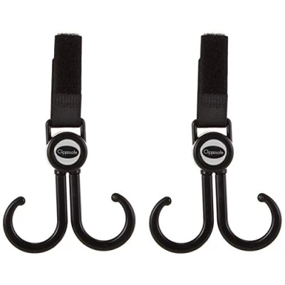 Image of Clippasafe Travel Kits Stroller Bag Hooks (2 Pack) New