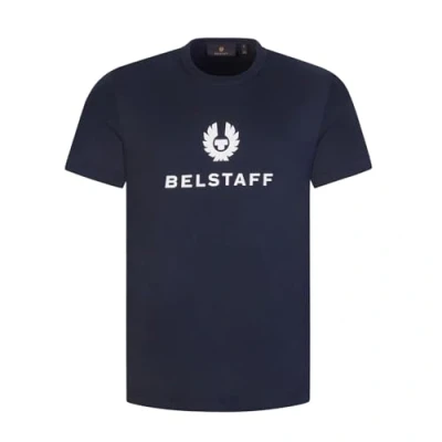 Image of Belstaff Signature Print Tshirt, Men&#039;s, Size: Medium, Dark ink