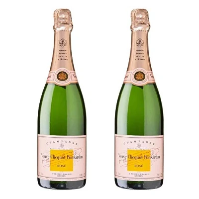 Image of Veuve Clicquot Rosé, Gift Box 75 cl x 2 Bottles 12.5% ABV