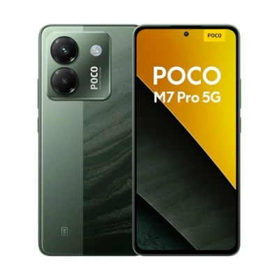 Image of POCO M7 Pro 5G Smartphone, 12+256GB, Purple, Clear 50MP Sony camera with OIS, 5110mAh battery, 45W turbo charging, 120Hz eye care AMOLED display (No power adapter included)