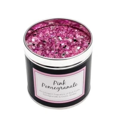 Image of Best Kept Secrets Pink Pomegranate Scented Candle 50 hours burning time