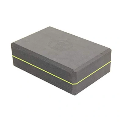 Image of Yoga Mad 369 Brick High Density EVA Block 3 x 6 9 / 7cm 15cm 23cm Anti Slip for Yoga, Pilates and Home Workouts Provides Support Various Poses Grey