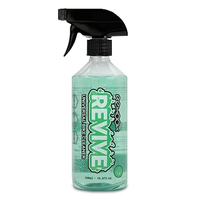 Image of Rehook Revive Universal Bike Cleaner 500ml Plant Based, Biodegradable, Fast Action Bicycle Cleaning Spray Safe on All Surfaces, Suitable for Types