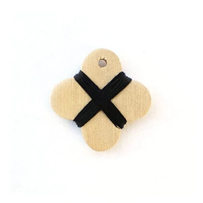 Image of Cohana Black Wooden Thread Winder 1 Piece