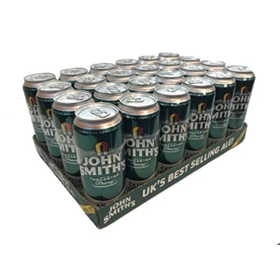 Image of John Smith 24 X 440ML Cans of Extra smooth Beer