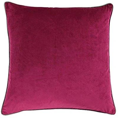 Image of Riva Paoletti Meridian Signature Collection, Cranberry/Mocha, 55x55cm
