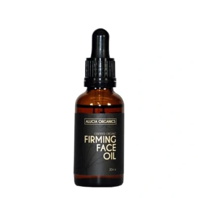 Image of Alucia Organics Certified Organic Firming Face oil 30ml a powerful anti ageing with Jojoba, Argan, Rosehip and Evening Primrose oils