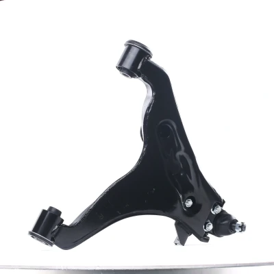 Image of 4013A210, 4013A214, MR496796 Suspension Arm DELPHI TC3238 with ball joint Front Axle Right, Lower Trailing Sheet Steel MITSUBISHI: PAJERO 4