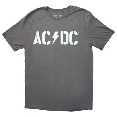 Image of AC/DC Logo PWR UP EU Tour 24 T Shirt XXXL Grey