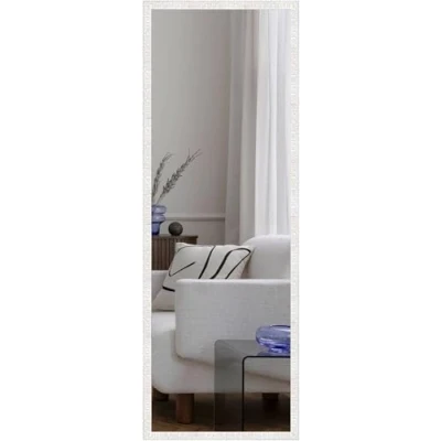 Image of nielsen HOME Wall Mirror 50x150cm, Florentina White Décor with Hanging Set, Hallway Mirror, Bedroom Décor, Mirrors for Bedrooms and Living Room