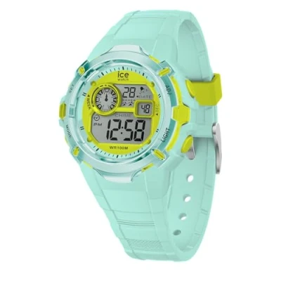 Image of ICE Watch digit explorer Dreamy turquoise Boy&#039;s (Unisex) wristwatch with silicon strap 023267 (Small)