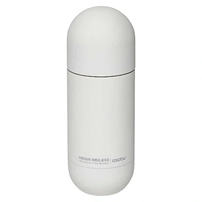 Image of Asobu ORB Stainless Steel Insulated Bottle with Drinking Cup, White
