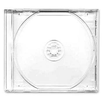 Image of Media Replication CD/DVD Jewel 10.4mm Cases for 1 Disc with Clear Tray (Pack of 25)