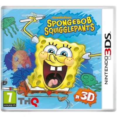 Image of SpongeBob SquigglePants in 3D (Nintendo 3DS)