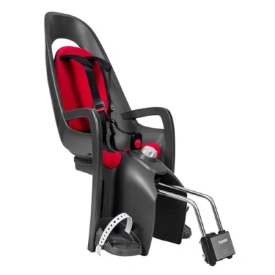 Image of Hamax Caress Kids Frame Mounted Childs Bike Bicycle Seat with Lockable Bracket White Black