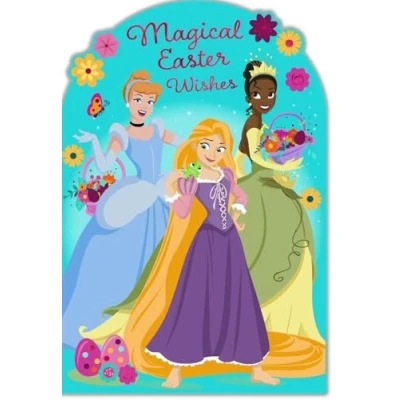 Image of Cards Hallmark Disney Princess Children&#039;s Easter Magical Wishes