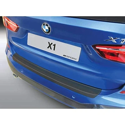 Image of ABS Rear bumper protector compatible with BMW X1 F48 &#039;M&#039; Sport 2015 2019 Black
