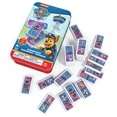 Image of Amigo Verlag 6067468 BTE METAL DOMINOS PPPATROL