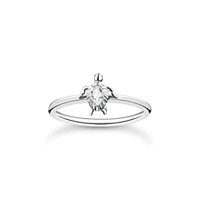 Image of THOMAS SABO Ring Turtle 925 Sterling Silver TR2401 051 14 52