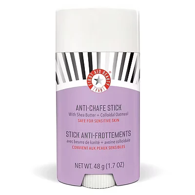 Image of First Aid Beauty Anti Chafe Stick with Shea Butter + Colloidal Oatmeal Guard Keeps Skin Comfortable for 10K Steps, Stops Body Chafing a Smooth, Non Greasy Glide 48 g