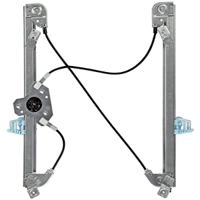 Image of 8200325135, 8201010925 Window regulator VALEO 850699 Right Front electric without motor with comfort function RENAULT: MEGANE 2
