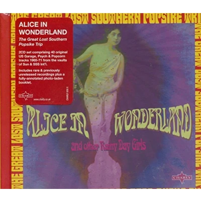 Image of Various 60s &amp; 70s Alice In Wonderland 2013 UK 2 CD album set CHARLY658X