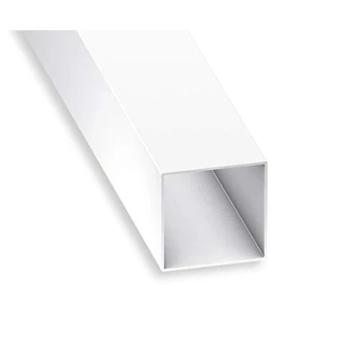 Image of CQFD Square PVC Tube 15 x 1 mm m White