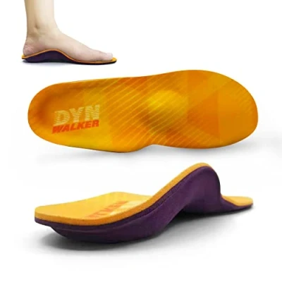 Image of Flat Feet Insoles, DynWalker Metatarsalgia for Plantar Fasciitis, Metatarsalgia, Achilles Tendonitis, Heel Spurs, Arch Supports, XL