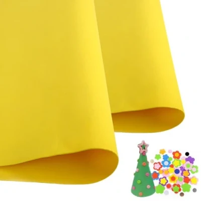 Image of 10Pcs Golden EVA Foam Sheets Cosplay 1mm Thick 50cm*50cm Papers for Arts Crafts DIY Project