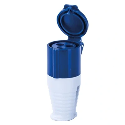 Image of Status 3Pin Weatherproof Socket, 16amp, Perfect for Camping Caravan, Motorhome, IP44, Construction Sites, 16AS1PK10
