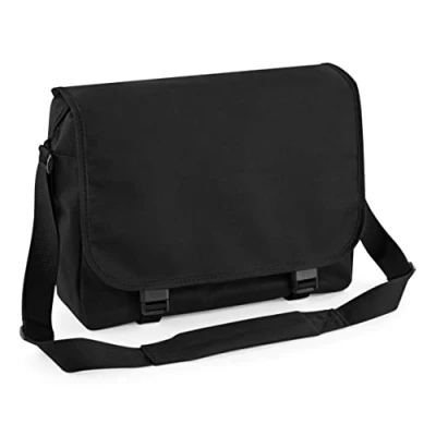 Image of BagBase Messenger Bag Pack of 1, Stylish &amp; Durable Shoulder Satchel