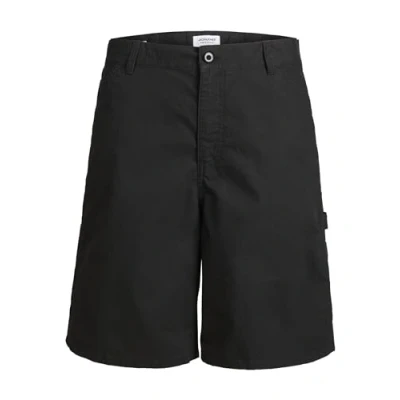 Image of JACK &amp; JONES Men&#039;s JPSTKARL Worker Shorts CBO Cargoshorts, Black, M