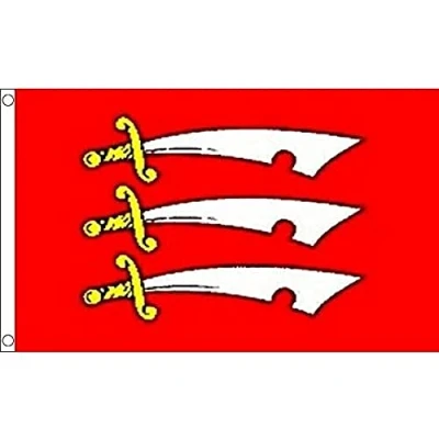 Image of AZ Flag Essex County 3x5 Ft 100D Polyester Of England Banner with Two Metal Grommets Fade Resistant Vivid Colors 3&#039; x 5&#039; Feet 150x90 Cm