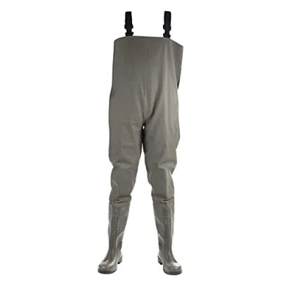 Image of Tyne Chest Safety Wader Green 10.5