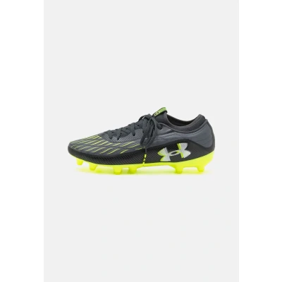 Image of Under Armour Magnetico Select 4 FG Moulded stud football boots, Size: 9, Black/anthracite/white Synthetics/textile