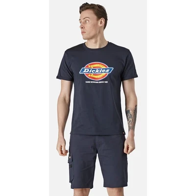 Image of Dickies T Shirt for Men, Denison Shirt, Crewneck, Navy Blue, L