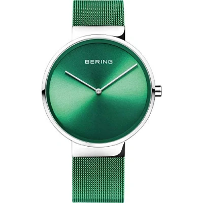 Image of BERING Unisex Analog Quartz Classic Collection Watch with stainless steel Strap and Sapphire Crystal 14539 808