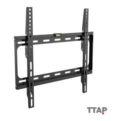 Image of Ttap TTD404F 400X400 Low Profile Fixed Wall Bracket Black