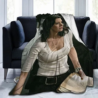 Image of Paget Actress Brewster Fleece Blanket Throw Lightweight Super Soft Cozy Luxury Bed Microfiber