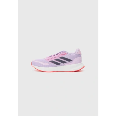 Image of adidas Runfalcon 5 Shoes Kids Running, Powder Plum/Aurora Plum/Lucid red, 3 UK Child