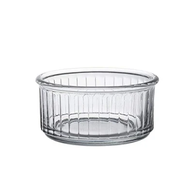Image of 4x 10cm Clear Oven Chef Glass Ramekins By Duralex