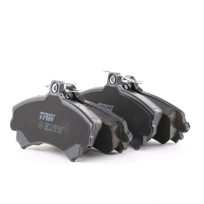 Image of 4605A734, MR977117 Brake pad set TRW COTEC GDB1584 with acoustic wear warning accessories MITSUBISHI: Colt 6, VI CZC Convertible