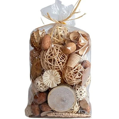 Image of Ciroases centerpieces Decorative Vase &amp; Bowl Filler Balls Potpourri Bags Assorted Balls,Home Fragrance Sachet for Centerpiece Decor