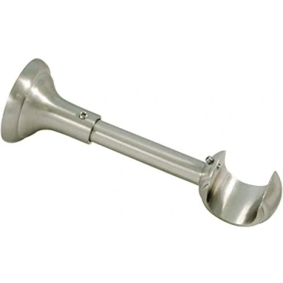 Image of Gardinia Rustic open support for diameter 25 mm, stainless steel look, 12 cm, Metal
