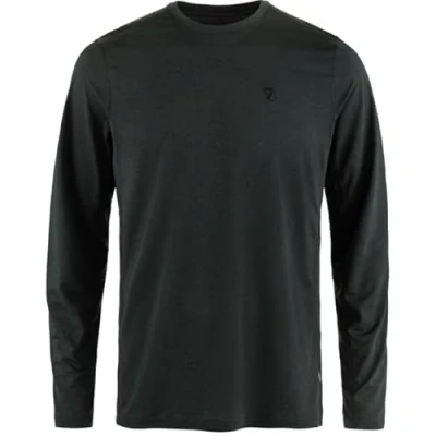 Image of Fjällräven Abisko DAY HIKE Long sleeved top, Men&#039;s, Size: XXL, Black