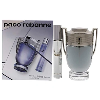 Image of Paco Rabanne Invictus Eau de Toilette 100ml Spray + 20ml Set