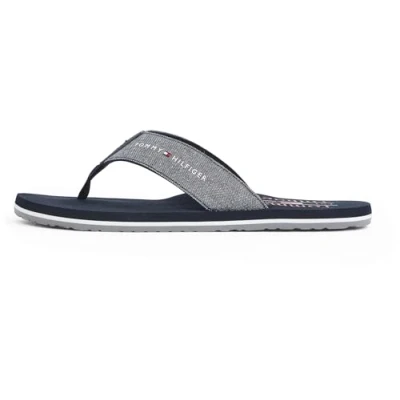 Image of Tommy Hilfiger Beach Tbar sandals, Men&#039;s, Size: 7, Desert sky shoes